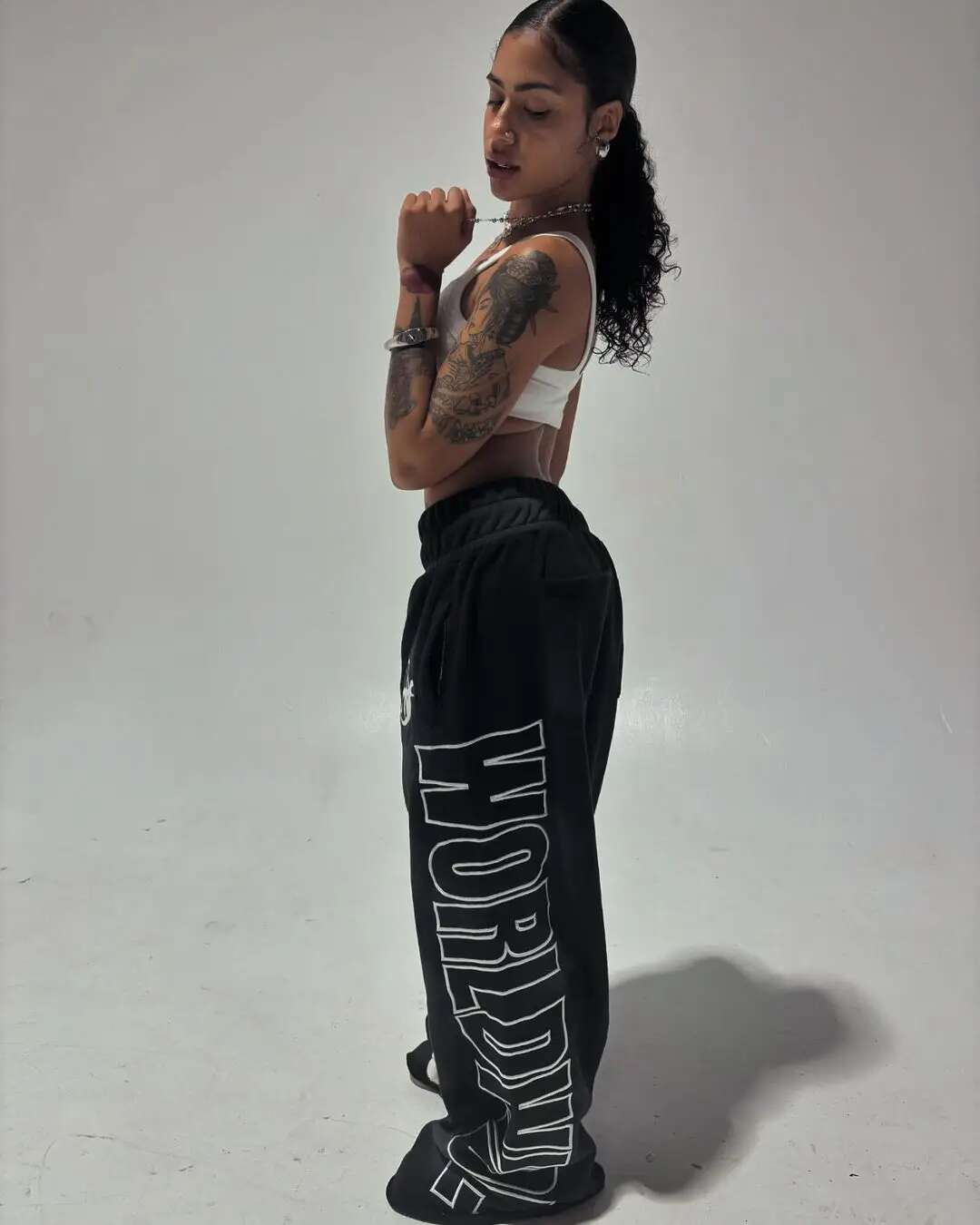 Y2k Retro High Street Black Women Sports Fashionable Ins Haruku Goth Casual Straight Leg Simple Jogging Pants