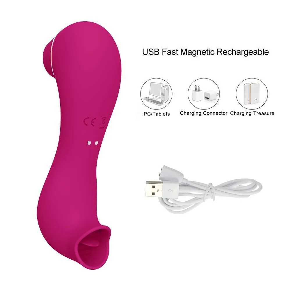 Clitoris sucker Vaginal sucking vibrator Clitoris stimulator Oral sex nipple stimulator Erotic adult sex toy G-spot masturbationXJ250311