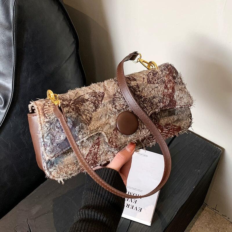 Large Capacity Underarm Women, Versatile For Autumn And Winter 2024, New Niche Design, High-End Women's Shoulder