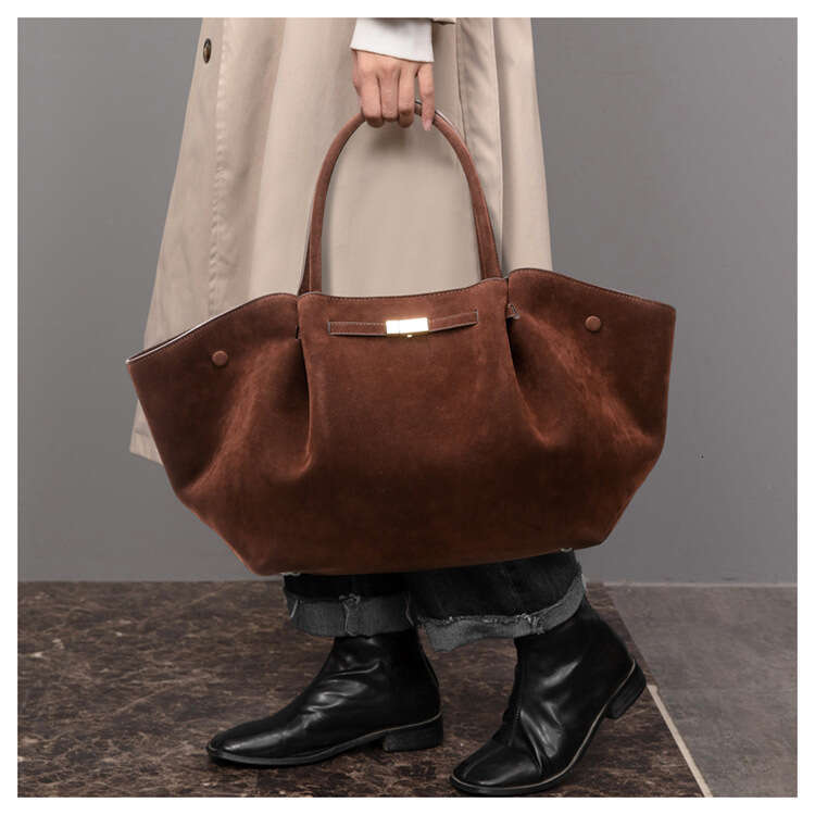Women's Bags Handbag Tote Autumn And Winter New Item, Frosted Wing Large Capacity, High-End Feeling, Shoulder Bag, Work Commuting Handbag, Women&