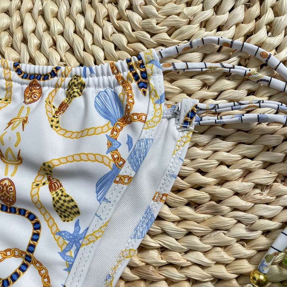2025 Sexy Halter Gorgeous Color Bikini Set Women's Swimsuit Two-Piece Triangle Thong Swimwear Bathing Suit Brazilian Biquinis