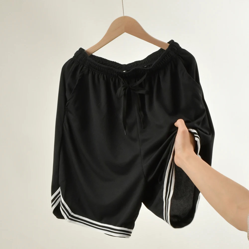 1PC Mens 20 Inch Basketball Shorts Quick-Dry Loose Sports Training Gym Short Pants with Pockets Summer 2025 Running Shorts 250310