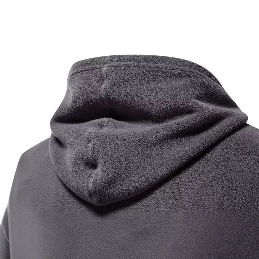 fashion Autumn And spring New Long Sleeved Hooded Trend Versatile Men's Fleece Warm Sweatshirt