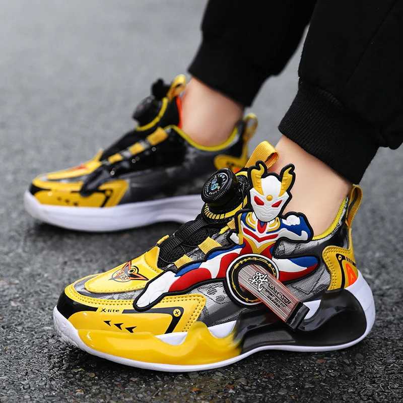 New sports and leisure running basketball shoes for children cross-border plus size popular internet celebritiesXJ250311