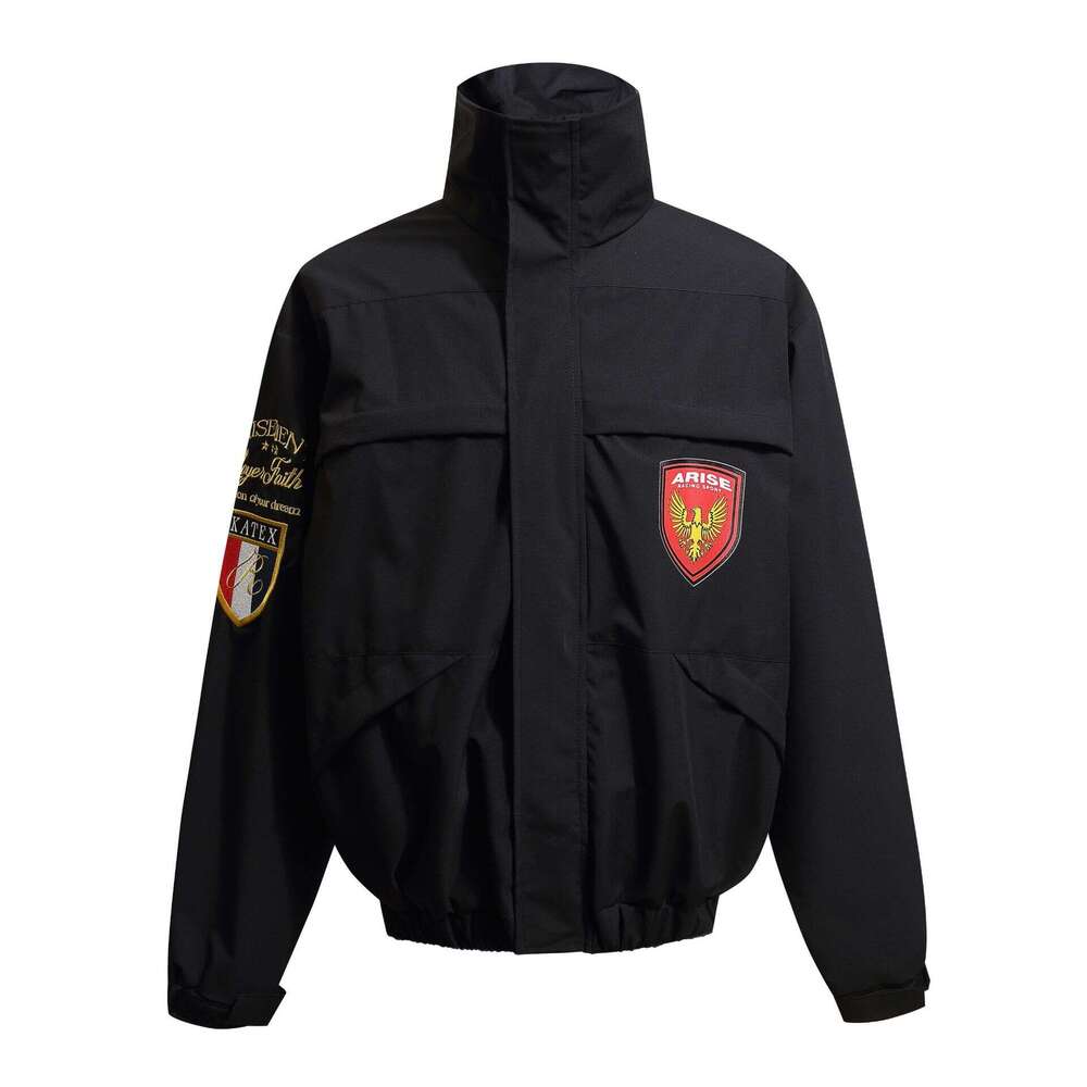 Jiayiku Trendy Brand 2024 Autumn/Winter New American Classic Badge Flight Outdoor Stormtrooper Jacket