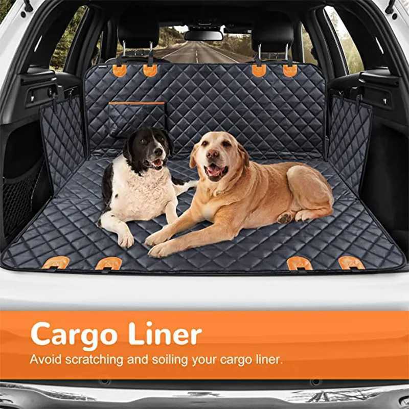 Dog Carriers Car Seat Cover Waterproof Pet Travel Dog Carrier Hammock Car Rear Back Seat Protector Mat Safety Carrier For Dogs 250205