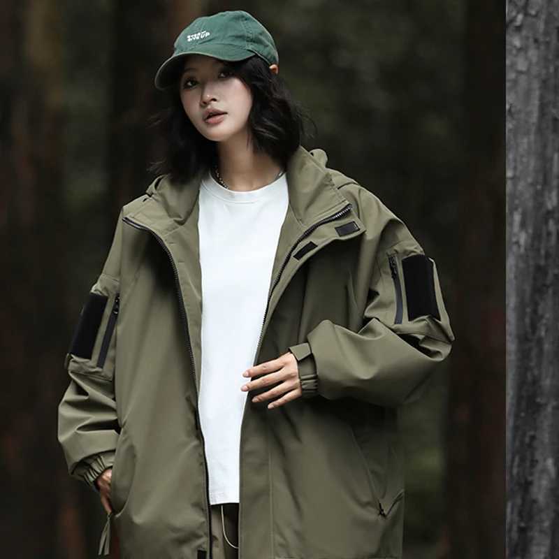 Outdoor Jackets Men Windproof Waterproof Hooded Women Jacket Hiking Camping Climbing Trekking Fishing Hunting Running CoatsT250311