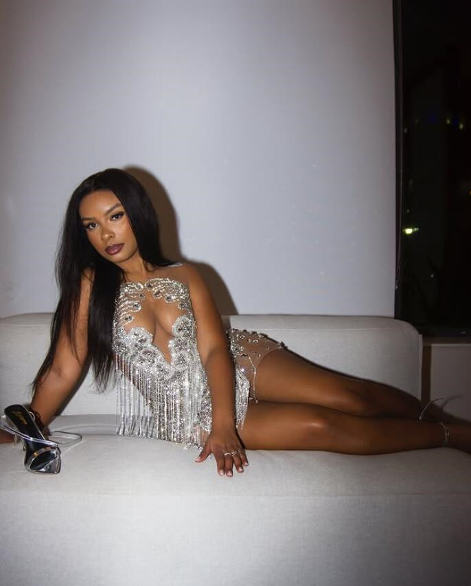 Silver Sparkly Short Prom Occasion Dresses Luxury Diamond Tassel Sheer Black Girl Customsized Birthday Evening Cocktail Gown