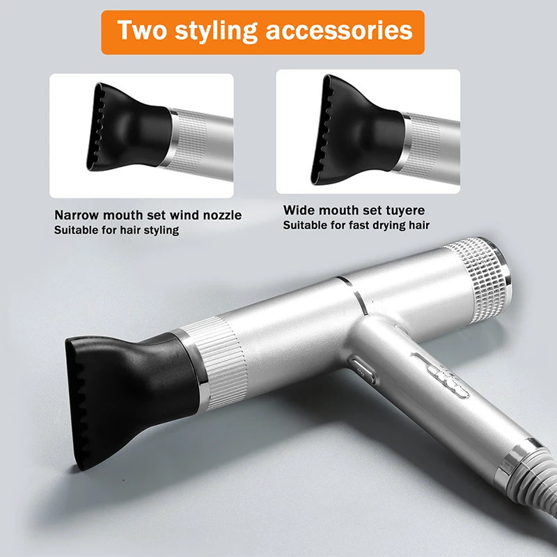 Portable and cold air ultra quiet negative ion hair dryer 700W high speed motor powerful hair dryer 250311