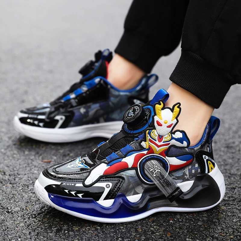 New sports and leisure running basketball shoes for children cross-border plus size popular internet celebritiesXJ250311