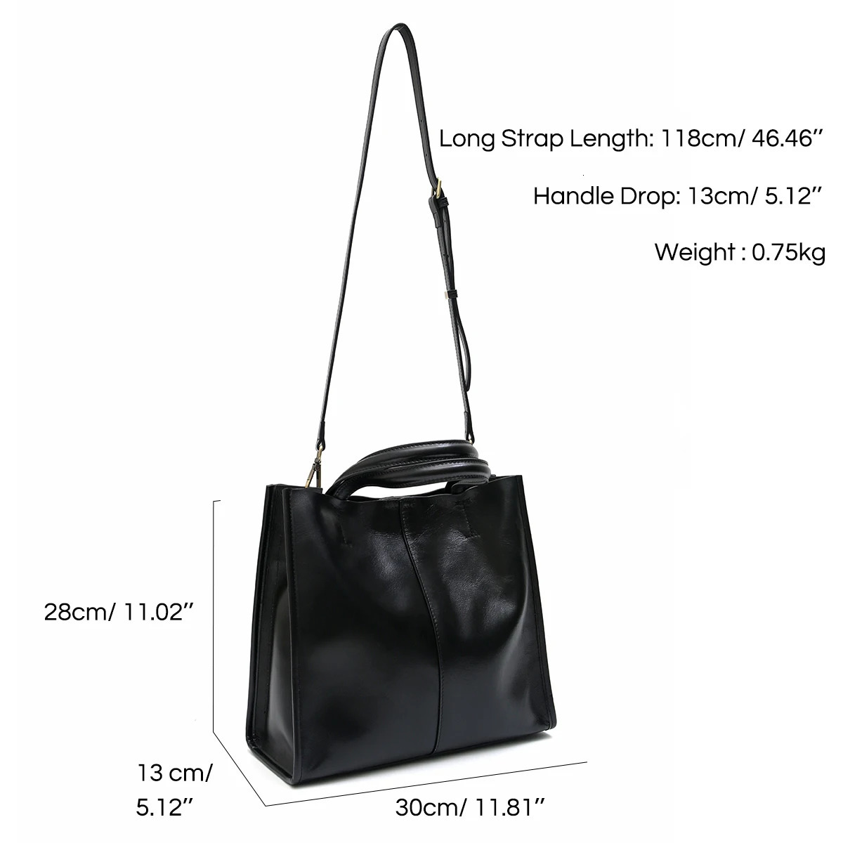 Womens Classic Genuine Leather Tote Simple Vintage Tophandle Bag Large Capacity Cross body Shoulder Handbag Business Versatile 250311