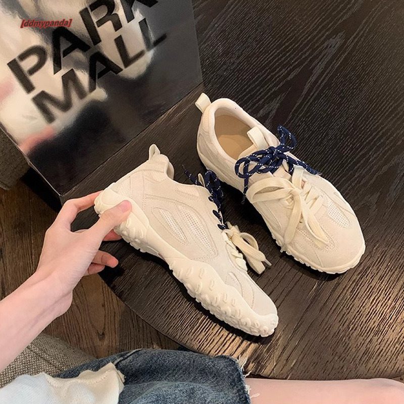 Grape Mom Summer New Inner Heightening Classic Soft Sole Round Toe Panel Breathable Mesh German Training Forrest Gump Shoes ddmypanda