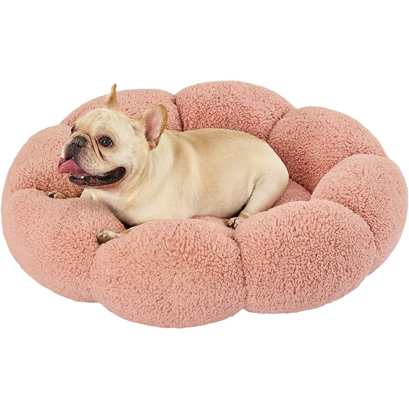 Cat Nest Winter Warm Mat Cat Bed Kitten House Semi Enclosed Dog Nest Four Seasons General Pet Supplies