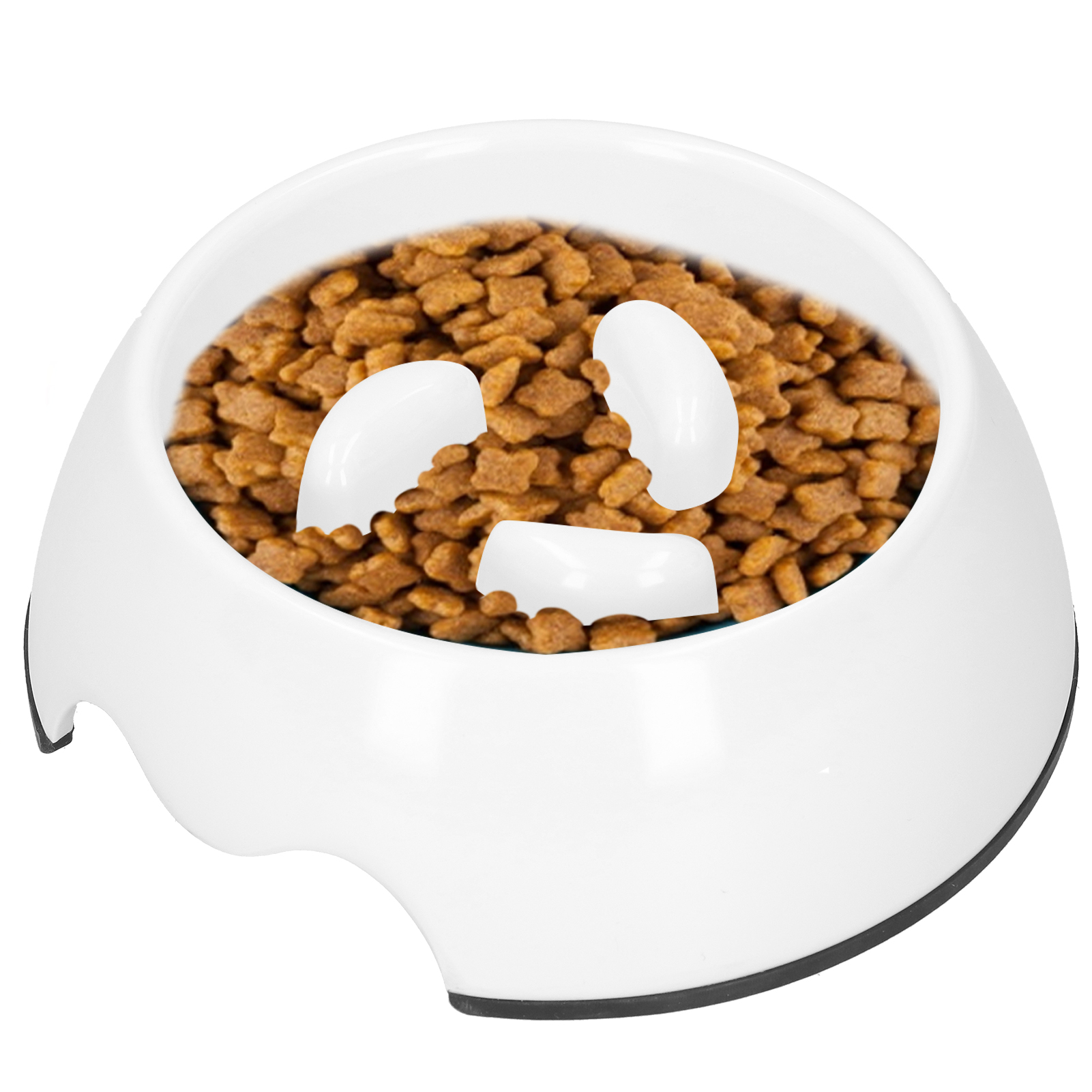 Pet Dog Slow Feeder Bowl Puppy Cat Slow Eating Dish Bowl Anti-Choking Food Plate Feeding Dog Cat Food Bowl Pet Supplies