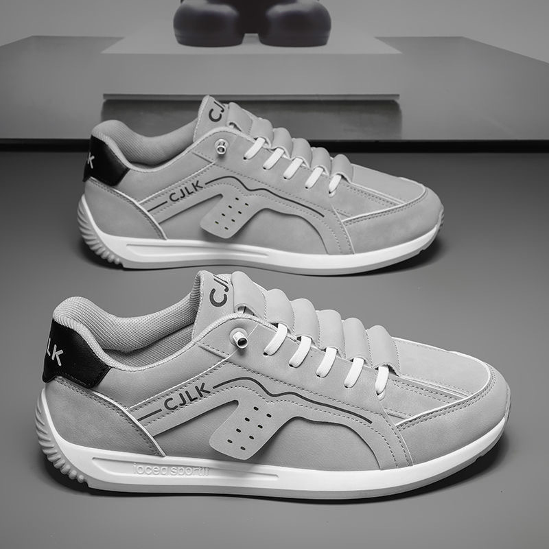 Sports Men's Korean Version 2025 Autumn New Outdoor Thick Soled Low Top Trendy Fashionable Running Casual Board Shoes Men