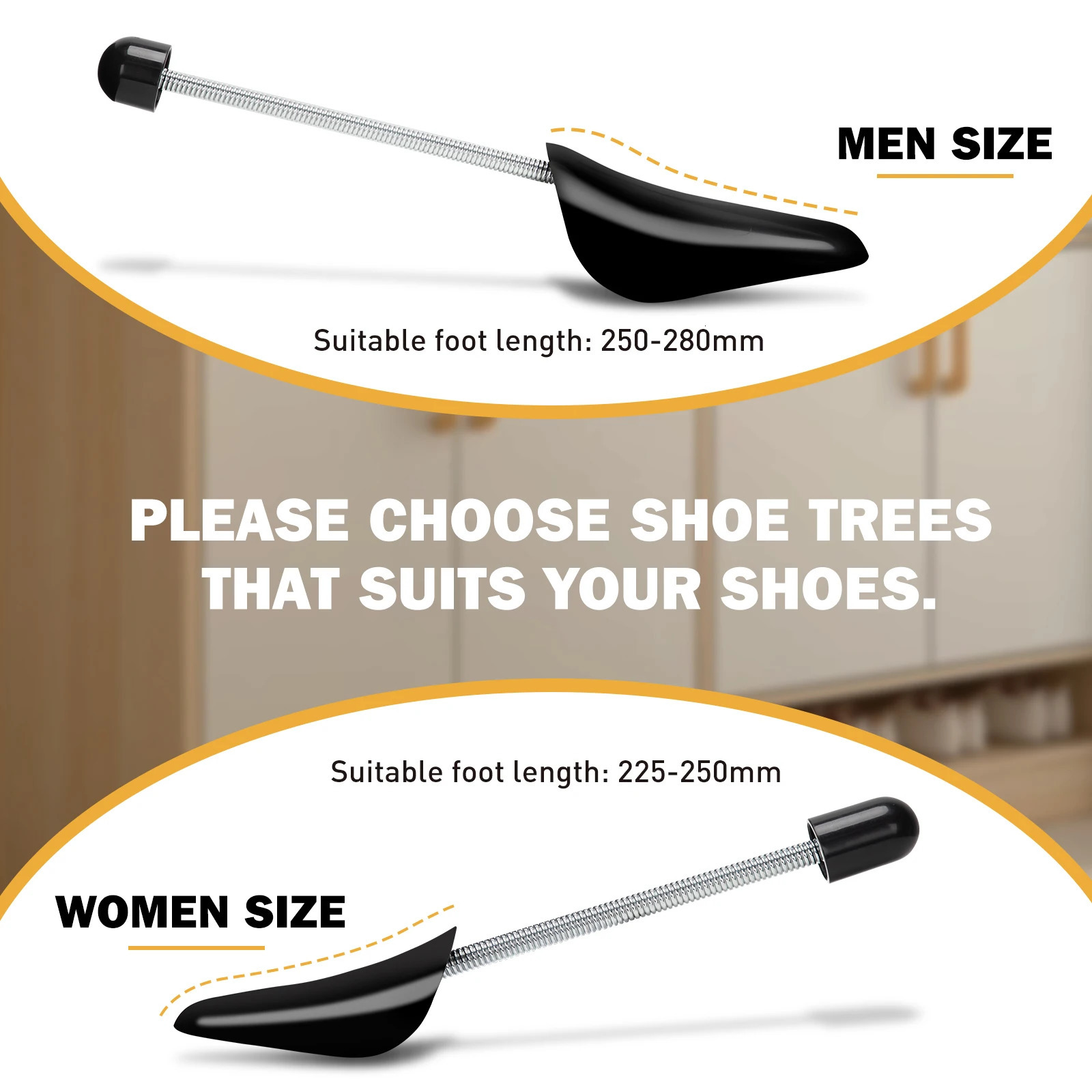 5 Pairs Shoe Stretcher Shoes Tree Shaper Rack Plastic Adjustable Length Men/Women Shoe Trees Stretcher Boot Holder Organizers 250305