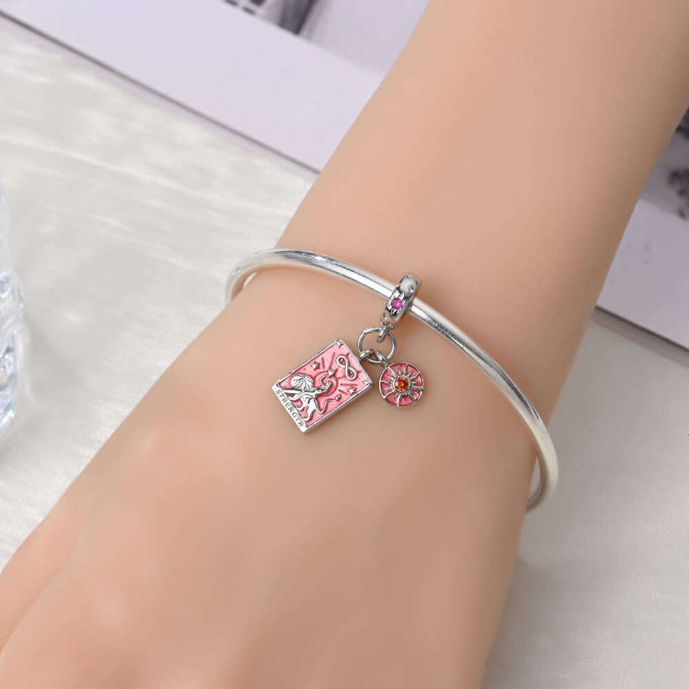 New Style DIY Jewelry Accessories Bracelet for women gift 925 Sterling Silver Commemorative Vitality World Pendant Beads Charms