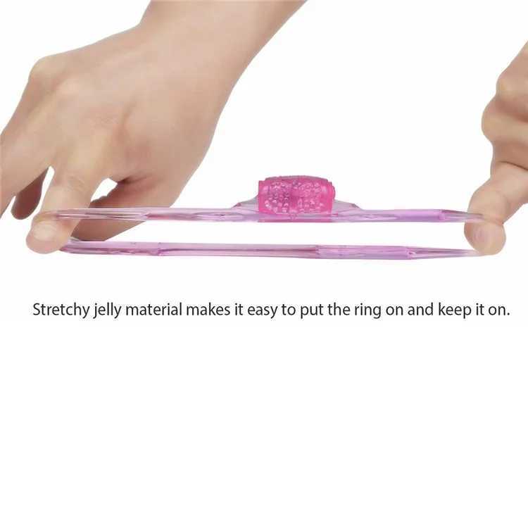 Vibrating Penis Ring for Men Male Penis Extender Vibration Penis Rings Sexshop Adult Sex Toys - 2 PcsXJ250311