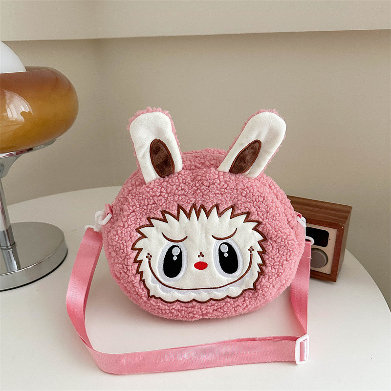 Free Shipping New Designer Bag Bubble City Amusement Park Rab Cross Furry Bag For Women Cute Bunny Bag Wallet Crossbody Bag