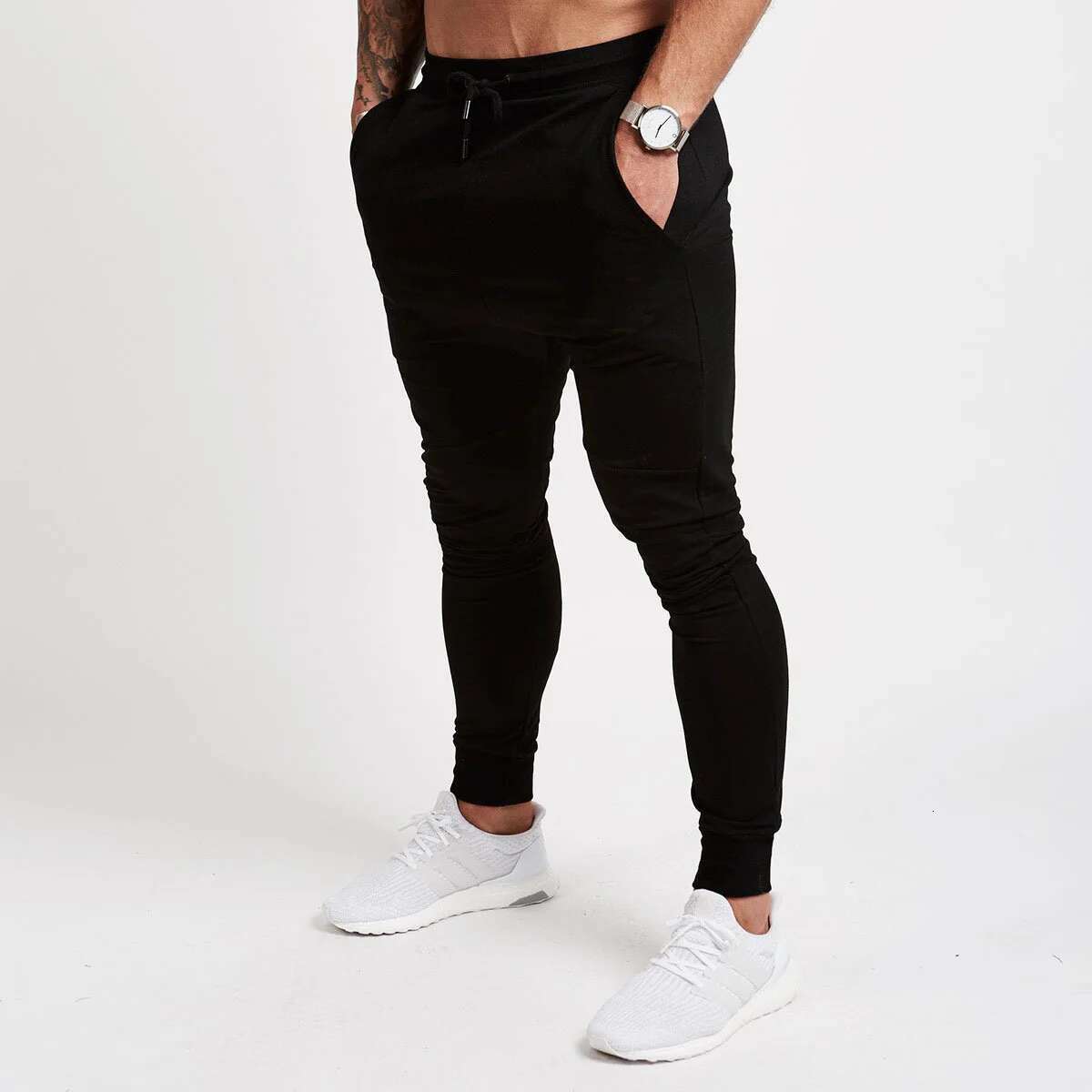 Men s Slim Fit Jogging Pants Tapered Sports Pants Fashionable Designer High quality Summer Pants Multifunctional Jogging Sports Casual Cotton Pants