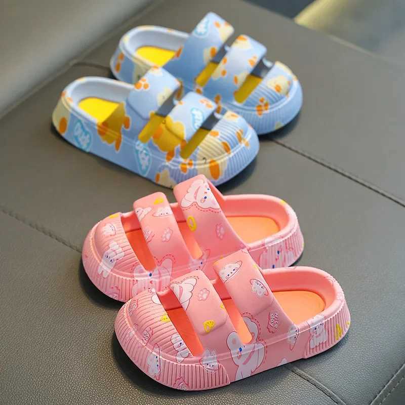 Childrens Shoes Slippers Summer Boys Girls Non-slip Bathroom Bath Children Baby Indoor Girls ShoesT250311