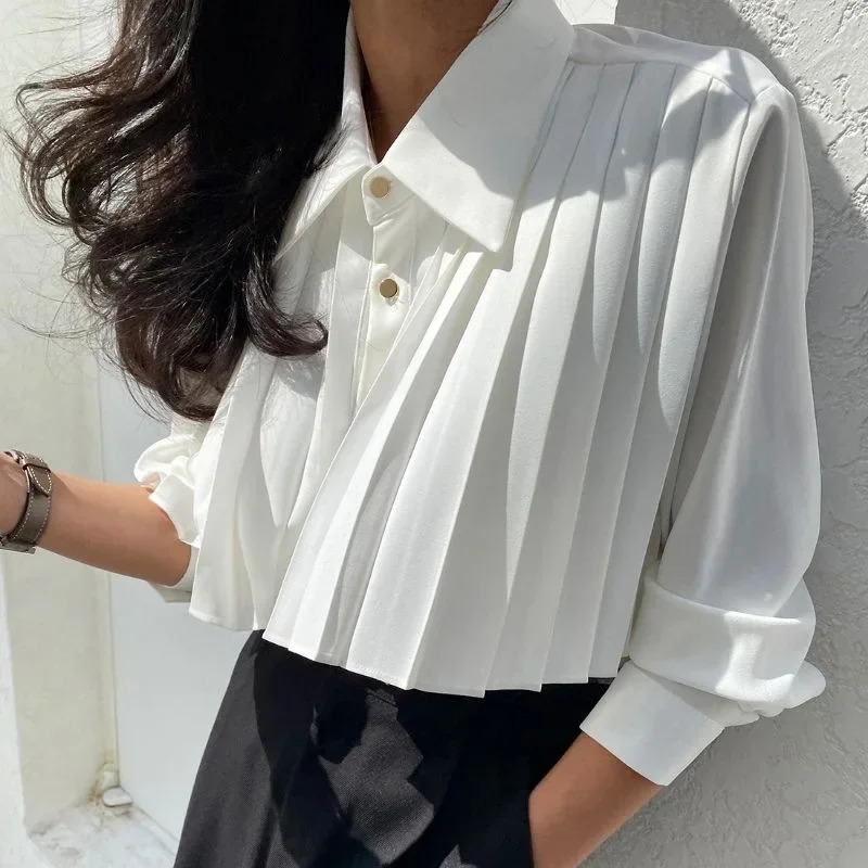 Niche Blackshirt Womens Korean Style Spring n Sensibility Cropped Top HighWaisted Versatile Shirt Sleeveless For Ladies 250311