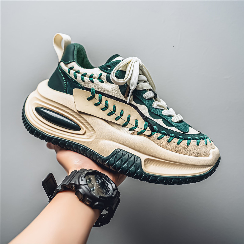 Designer's Spring New Thick Soled Sports Shoes Fashion Student Casual Dad Shoes Multi Functional Sports Running Shoes Live Streaming Men's S