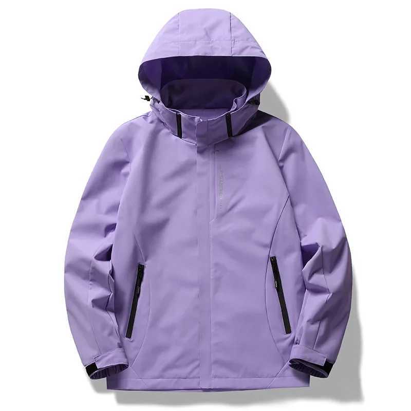Waterproof Windproof Three in One Plush Thickened Detachable Couple Jacket Autumn and Winter Outdoor Mountaineering SuitT250311