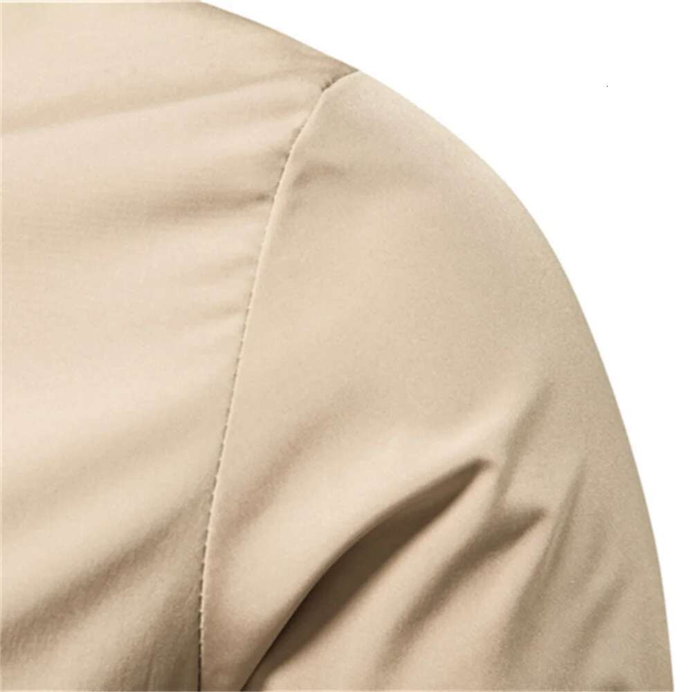 Solid Color Bomber Jacket Casual Slim Fit Baseball Mens New Autumn Fashion High Quality Jackets For Men