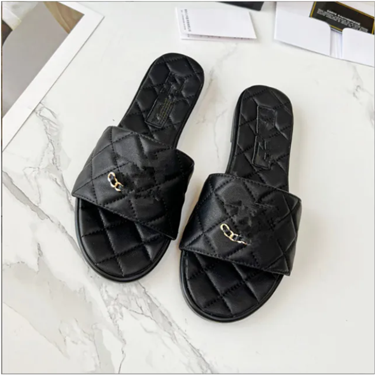 New loafer pool Casual Shoe flat man mule Womens sexy sliders girl Summer Beach luxury Designer slide Mens Size 35-40 A3