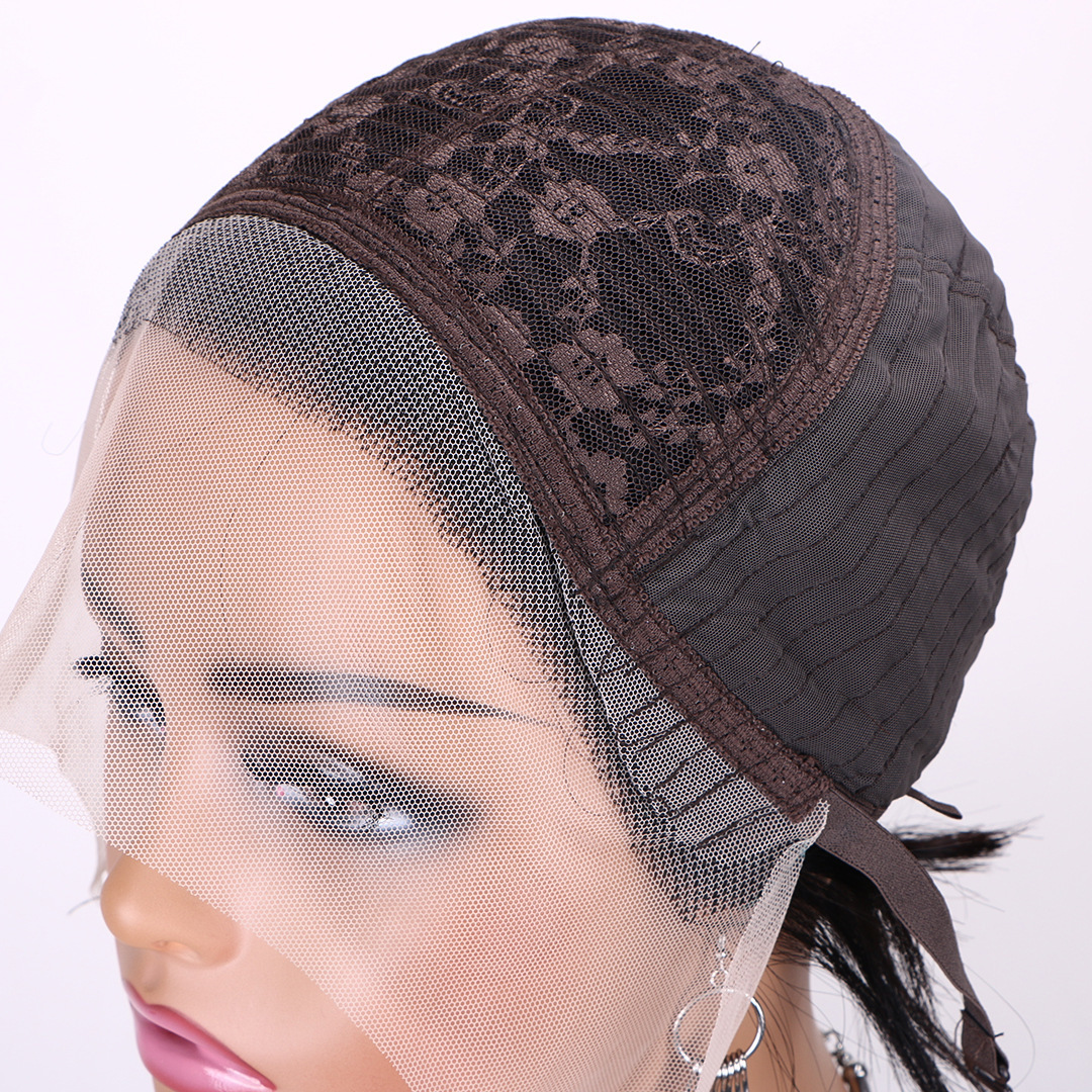 6 Inch Short Pixie Cut Human Hair Wig with HD Transparent Front Lace Machine Made Cap Lightweight Breathable Perfect for Everyday Natural Stylish Look