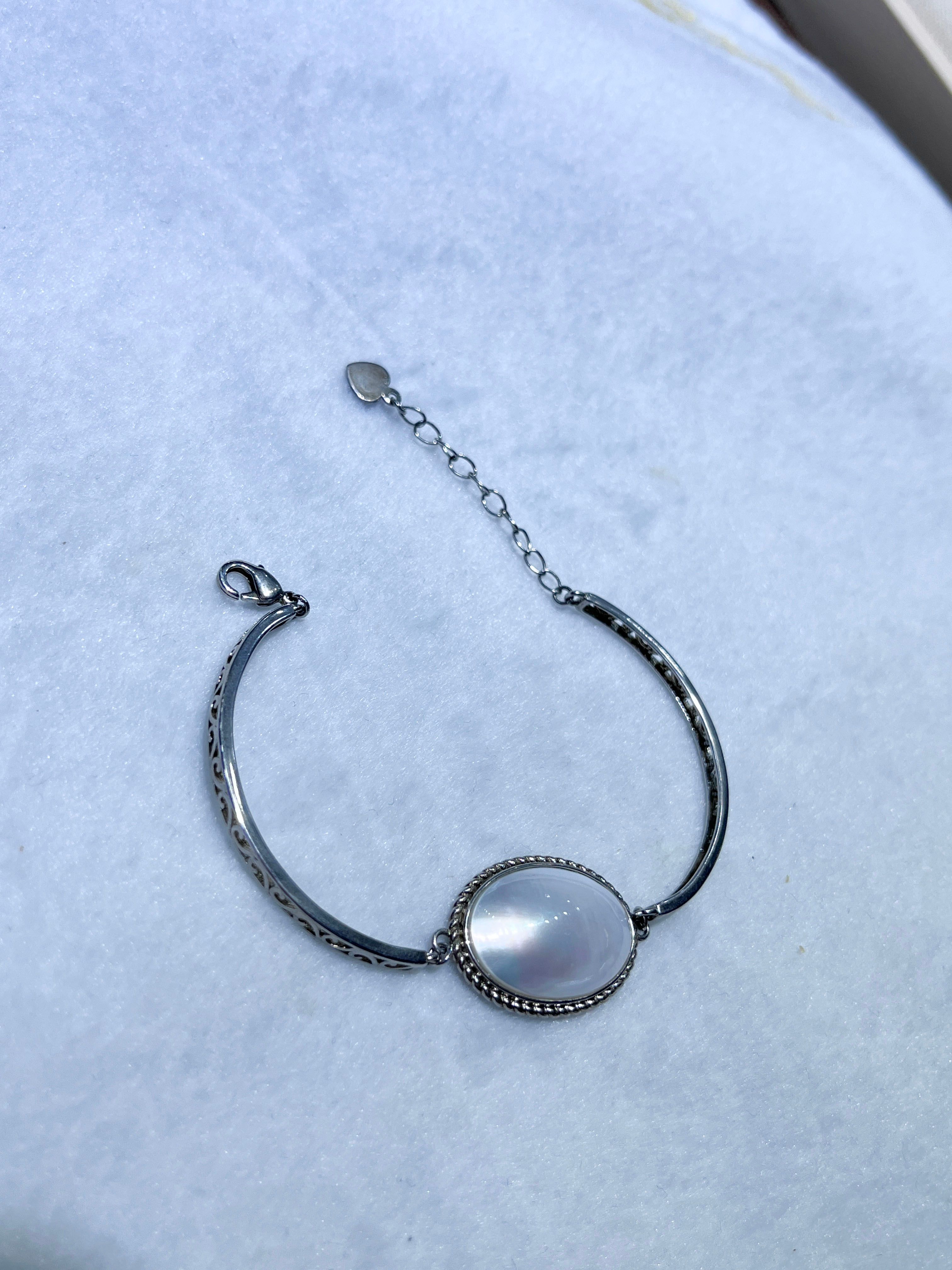 DIY Stainless Steel Bracelet with Circular Base for Jewelry Making - Handmade Craft Kit