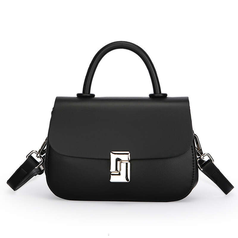 Women's Bags handbag Bag autumn new style temperament saddle niche high-end sense contrasting color crossbody popular versatile bag for women