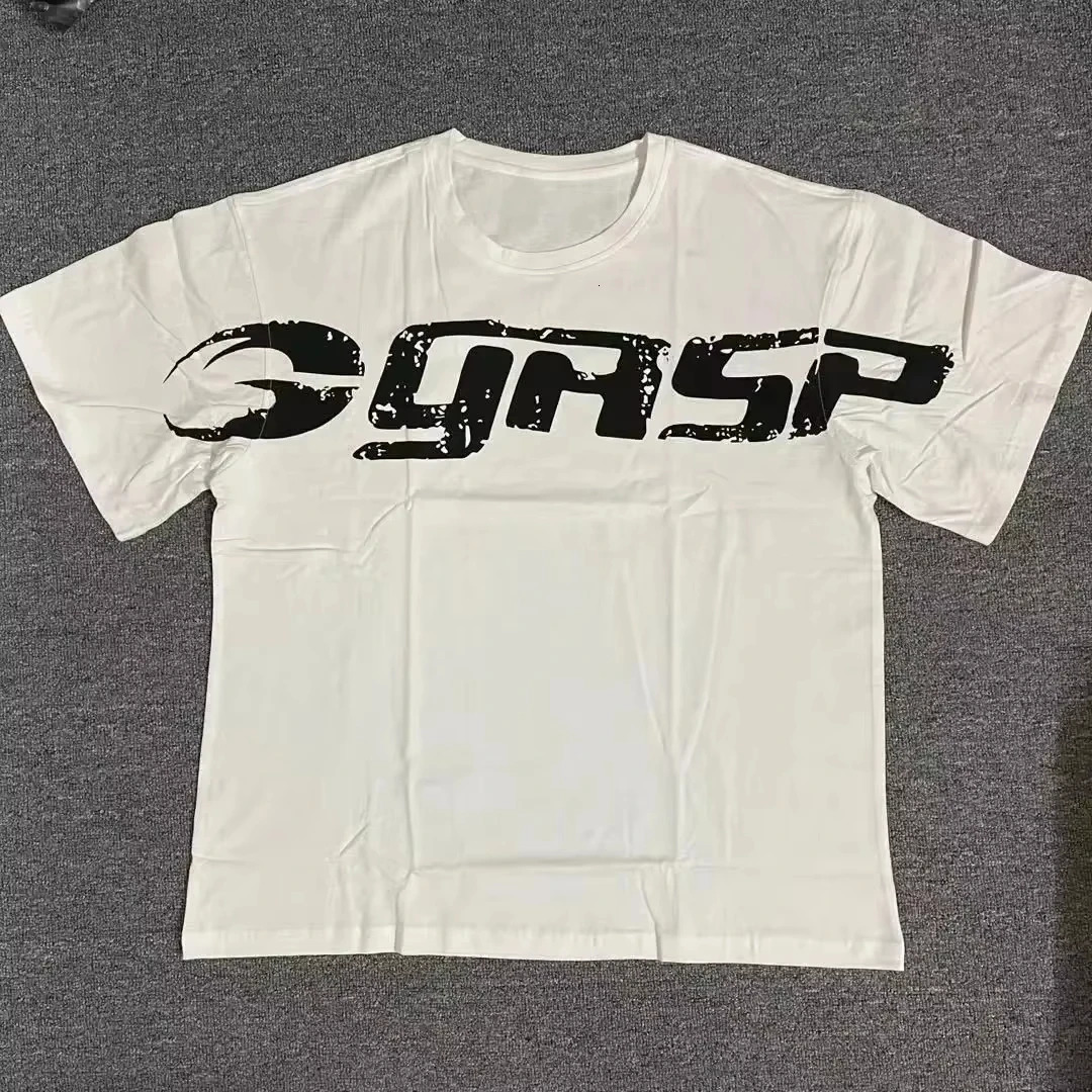 Mens T shirt High Quality Men GASP Training Fitness Breathable Large Size Sports Loose Short Sleeve Shirts 250312