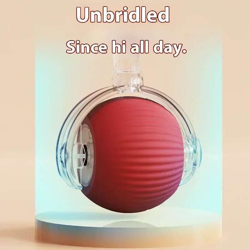 DHpet Smart Cat Toys Automatic Rolling Ball Fake Tail Rechargeable Electric Pet Interactive Toy Dog Cat Training Imitate Mouse Tail
