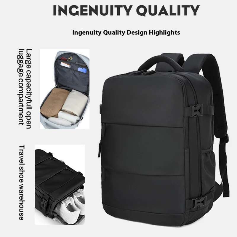 40X20x25 Ryanair, Travel For Women Men, Personal Item Carry On Backpack, Business Weekender Laptop Backpack