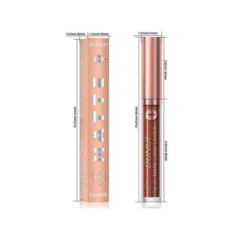 Pcs waterproof matte velvet lip color waterproof durable lip color 8 color matte lip color transparent moisturizing lipstick W250312