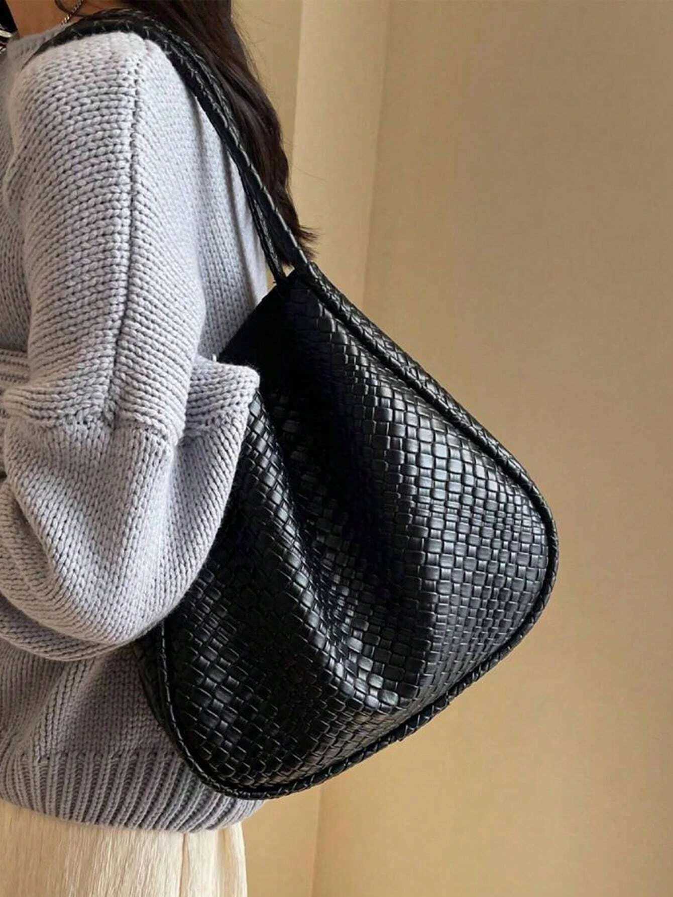 Tote Women - Large Capacity, Retro & hot High-End Texture, Versatile Shoulder Bag for Commuting