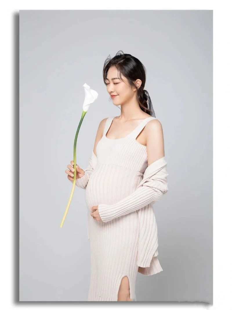 Maternity Dress for Women Pregnant Dresses Photography Casual Long Sleeve Solid Color Sexy Tight Jersey Dress Clothes VestidosT250311