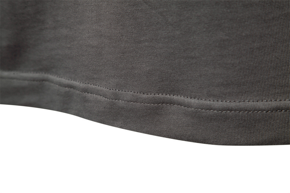 2025 Autumn/Winter New Long Sleeve POLO Shirt Embroidered Men's Casual Solid Color Top Zipper Lapel Pure Cotton tracksuit