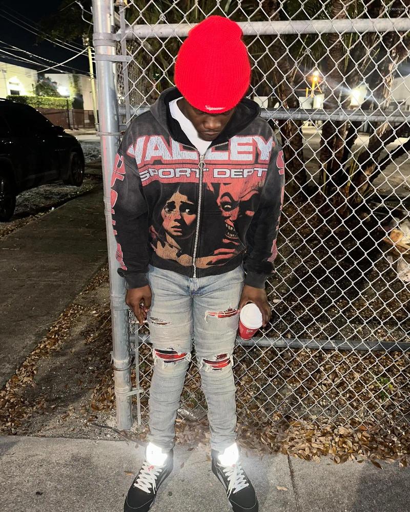 Men's Hoodies Harajuku Trend Brand Sweatshirts Casual Streetwear Heavy Wash Oversized Hoodie Top Quality Tracksuit Men Clothing