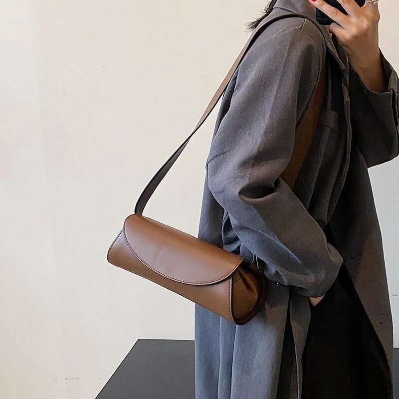 MOODS French Style Shoulder Underarm Bags For Women Adjustable Wide Strap Crossbody Bag 2024 Designer Purses And Handbags
