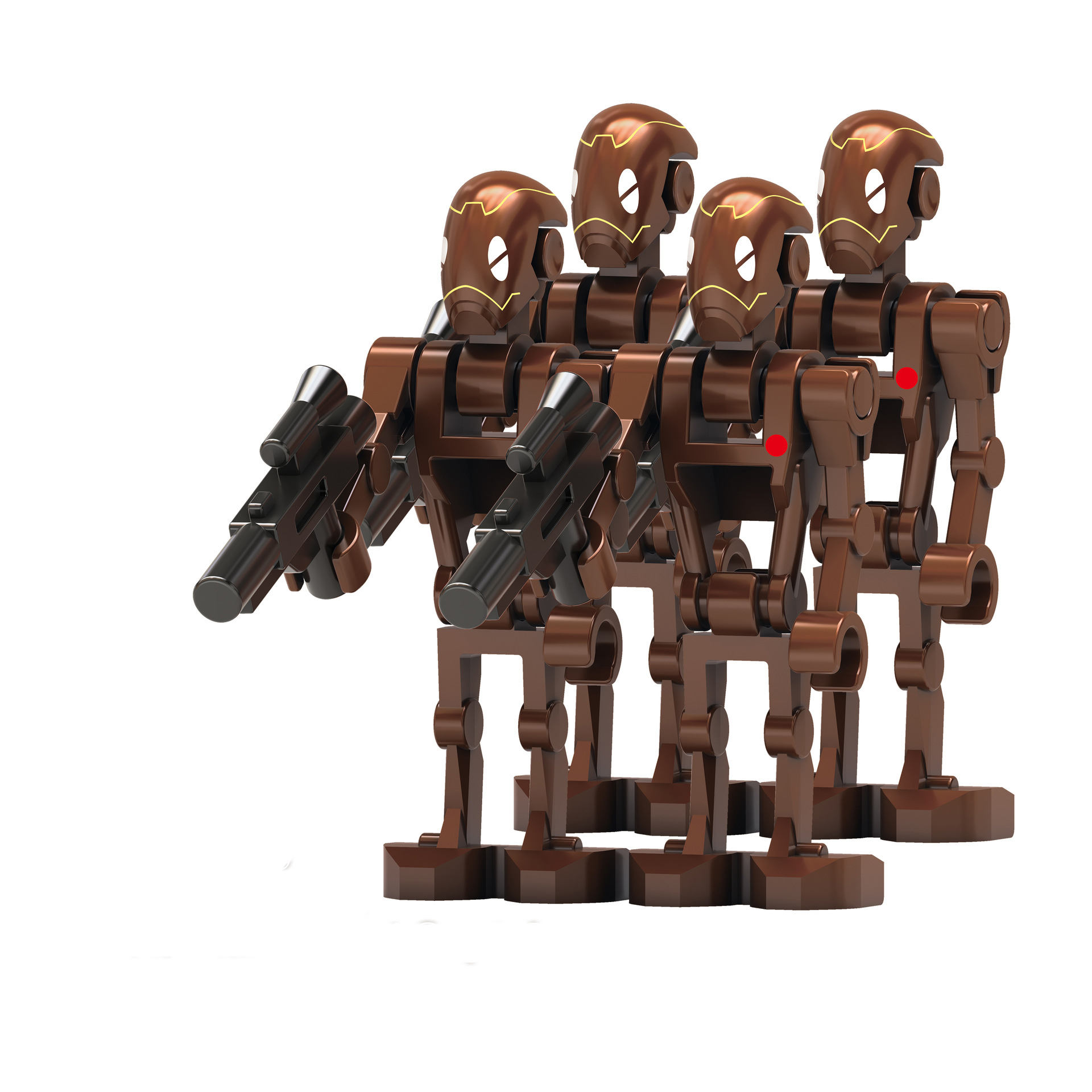 Wholesale TV movie series small particle assembly robot enlightenment toy bag building blocks