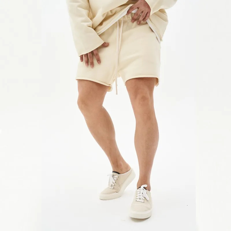 Mens Shorts Casual Short Pants Ripped Cotton Gym Shorts Mens Jogger Workout 250310