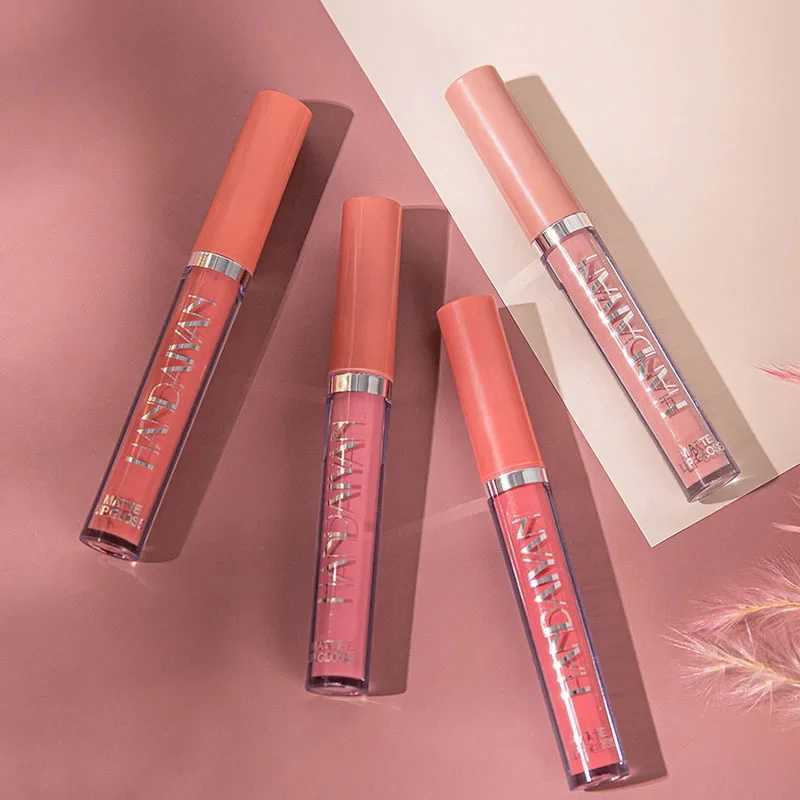 Handaiyan Christmas Gift 6PC/Set Matte Velvet Liquid lipstick Waterproof Lasting Lip Color Cosmetics Keep 24 Hours Makeup W250312