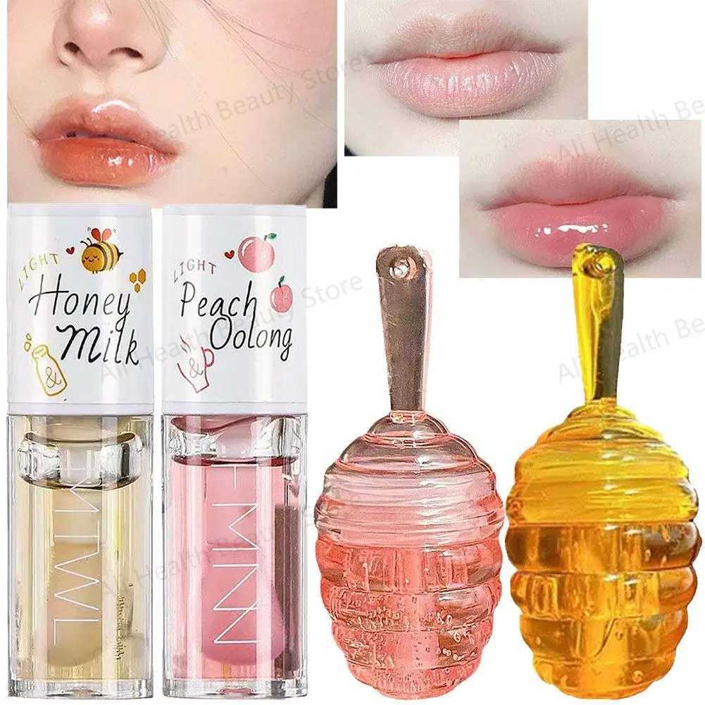 Transparent honey jar lipstick moisturizer Lightens lip liner sleep lipstick lip care transparent lipstick liquid lipstickXJ250312