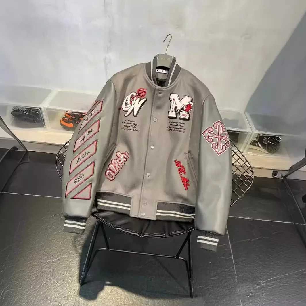Devil Jacket Mens Womens Hip Hop Leather Cartoon Embroidered Motorcycle Jacket Leather Zipper Y2K Jacket CoatsT250311