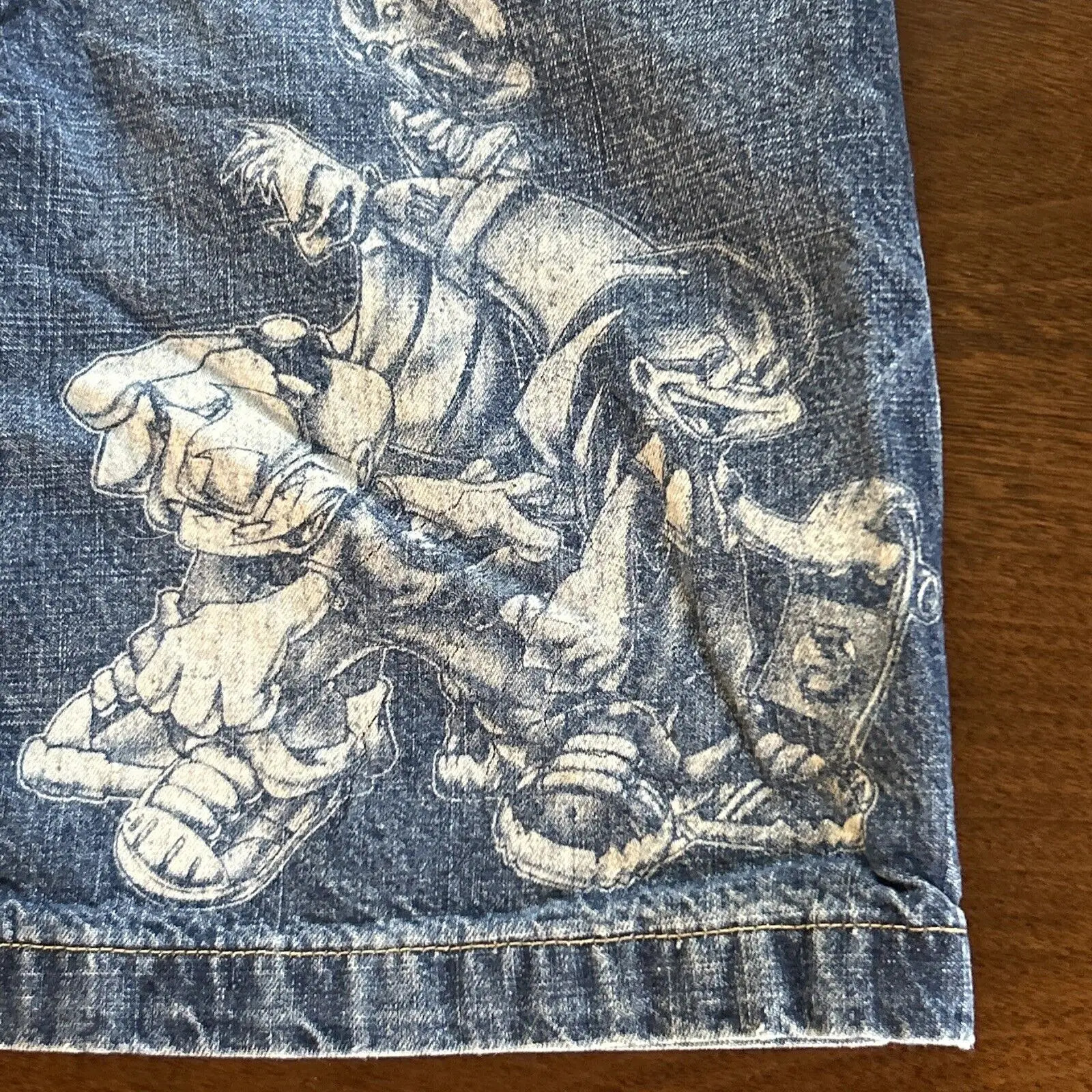 Summer Woman Demin Shorts Vintage Graphic Jean Shorts Youth Skater Retro Jeans Y2k Jeans Baggy Jorts Korean Female Americana 250310