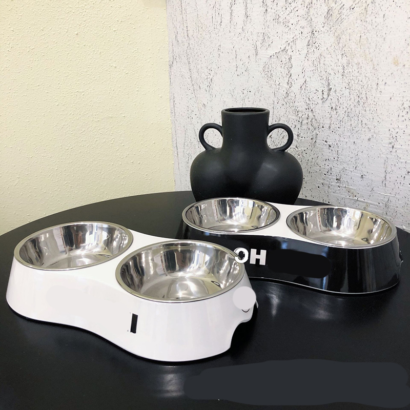Fashion Melamine Dog Bowl Pet Bowls Teddy Schnauzer Tableware Drinking Water Cat Food Bowl Pet supplies