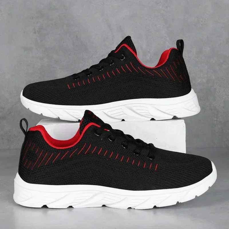 Large size 46 47 sports shoes summer lightweight mens shoes mesh running shoes breathable walking casual Zapatillas De DecorteXJ250312